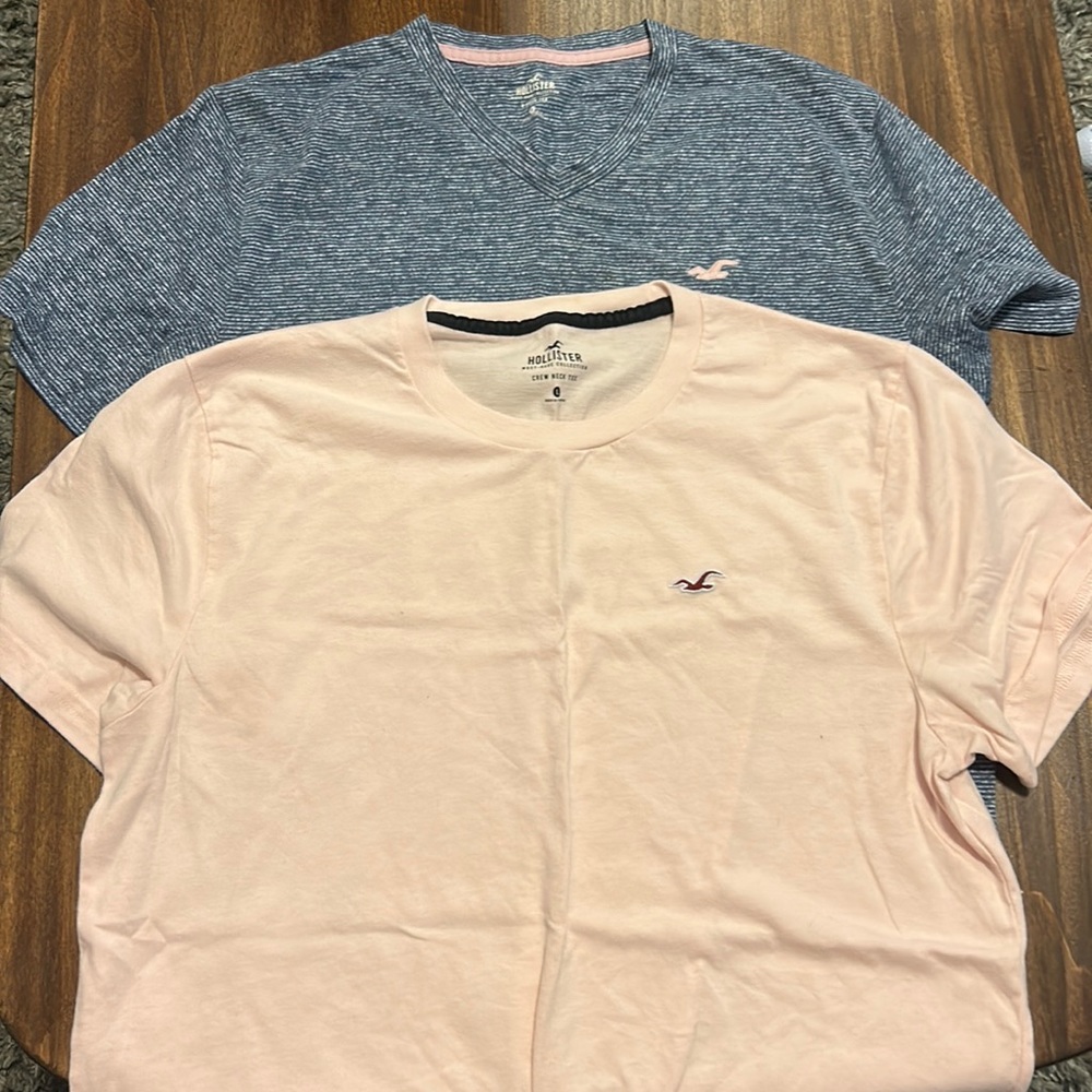 2 large hollister shirts